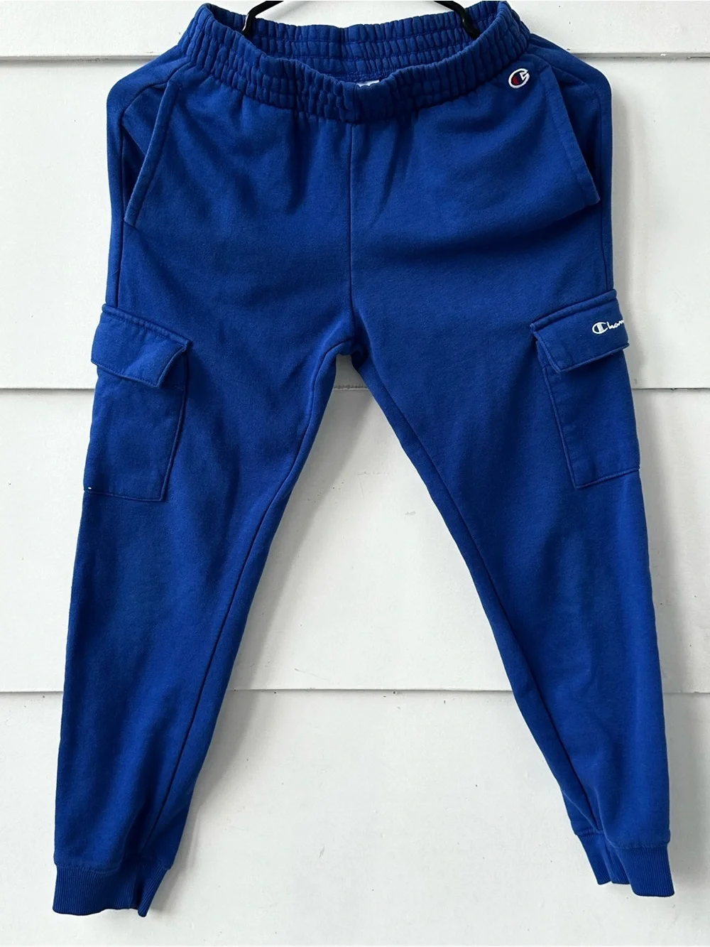 Champion Royal Blue Embossed Logo Hoodie